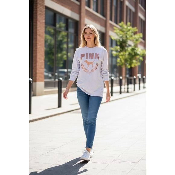 PINK Victoria's Secret Tops - Victorias's Secret PINK Size XS Top Tee T Shirt Copper Bling NEW NWT RET $42.50